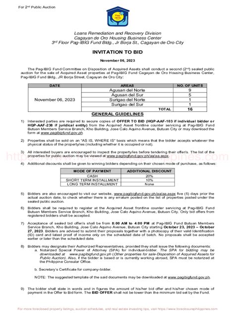 Advisories for Borrowers with Delinquent Accounts .